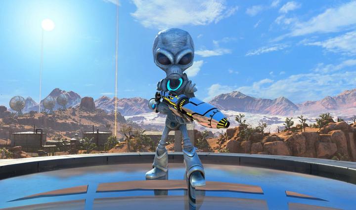 Actual product image THQ Destroy all Humans (Switch, FR, IT)