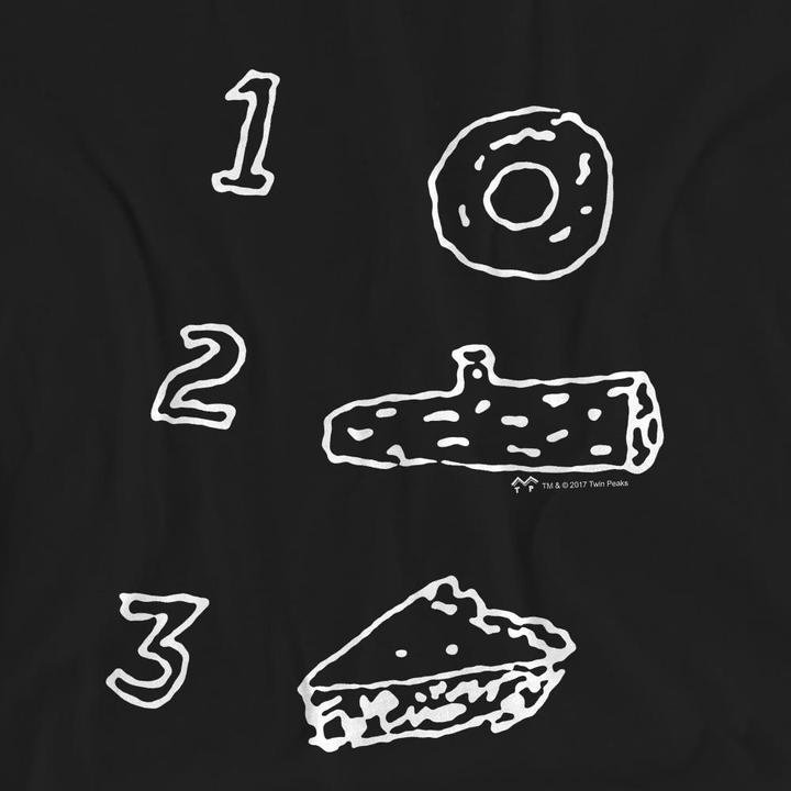 Produktbild Twin Peaks Pie Log Donut TShirt (XXL)