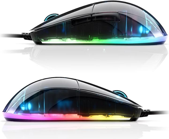 Actual product image Endgame Gear XM1 RGB Gaming Mouse - Dark Reflex (Cable)