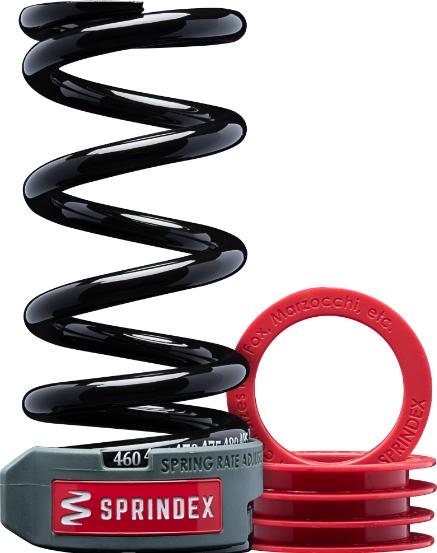 Immagine prodotto Sprindex Light Trail Molla ammortizzatore leggera, lunghezza 126 mm/corsa 55 mmx650-760 lbs (126 mm, 55 mm)
