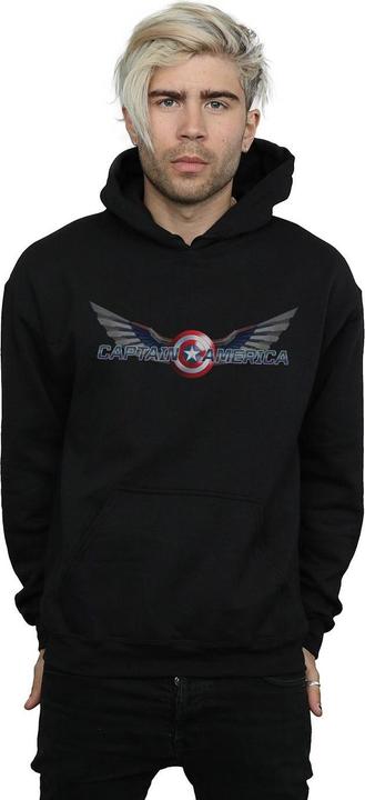 Falcon And The Winter Soldier Captain America Logo Kapuzenpullover (XL)