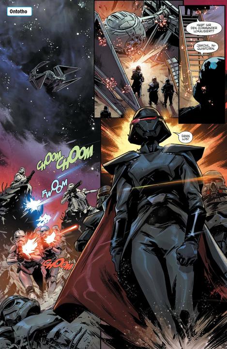 Actual product image Panini Star Wars Comics: Jedi: Fallen Order - Der dunkle Tempel (German, Paolo Villanelli, Thomas Schröder, Matthew Rosenberg, 2020)