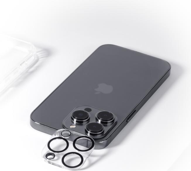Actual product image Jaym Camera back cover for iPhone 13 / 13 Mini made of 9H tempered glass (Apple iPhone 13, Apple iPhone 13 mini)