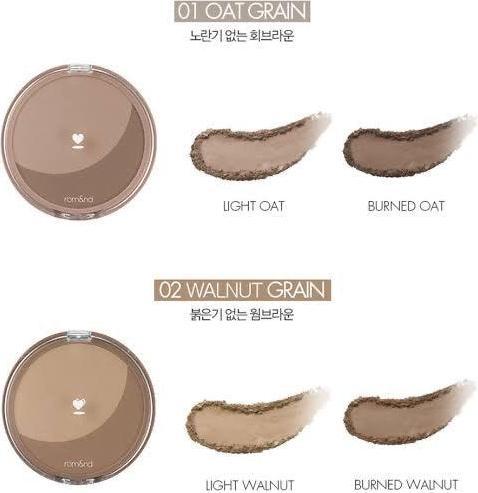 Produktbild Rom&Nd ROMAND Better Than Shape 02 Walnuss Maserung (#02 Walnuss Maserung)