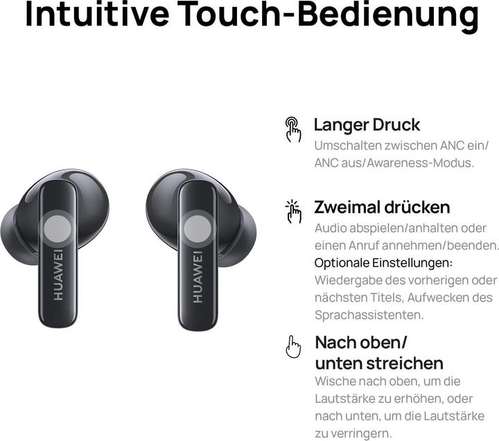 Immagine prodotto Huawei FreeBuds 5i (ANC, 6 h, Senza fili)
