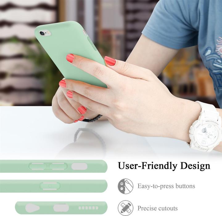 Immagine prodotto Cadorabo Copertura della cassa del silicone liquido TPU (Apple iPhone 6)