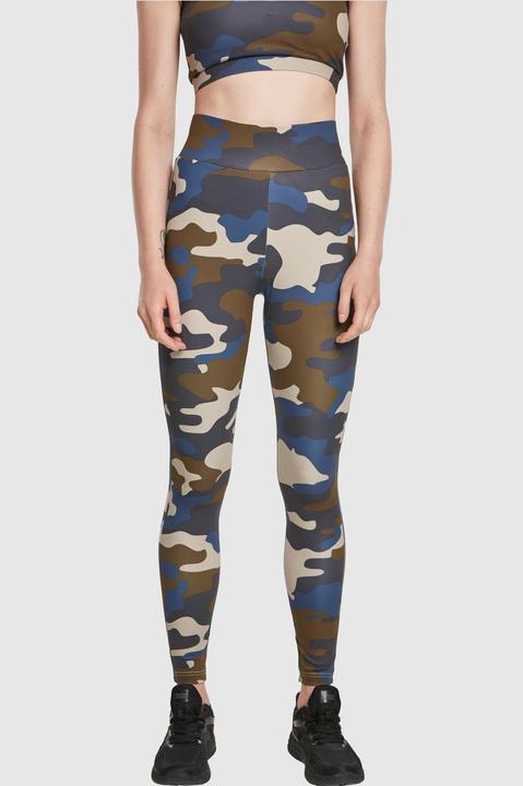 Actual product image Urban Classics Ladies High Waist Camo Tech Leggings (S)