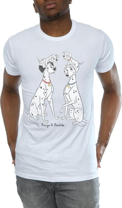 Image du produit 101 Dalmatians - T-shirt PONGO AND PERDITA - Homme (XL)