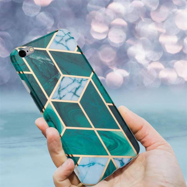 Image du produit Cadorabo IMD TPU Marbre coloré Coque (Apple iPhone 6 Plus)