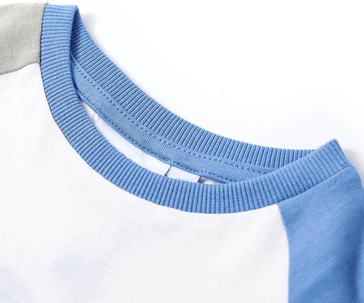 Produktbild VidaXL Kinder-T-Shirt Ecru 140,Material: 100 % Baumwolle,Farbe (140)