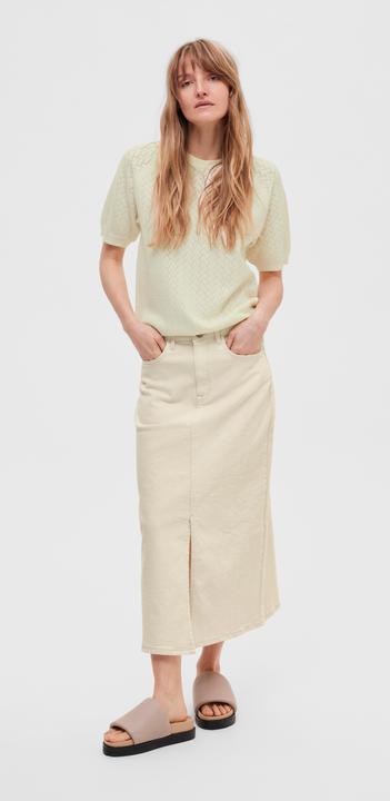 Actual product image Selected Femme Jeans Midi Skirt (36)