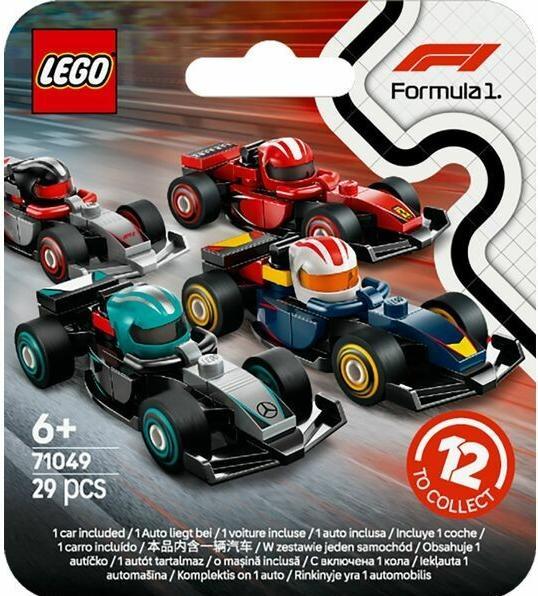 Produktbild LEGO F1® Rennwagen zum Sammeln (71049, LEGO Minifiguren)