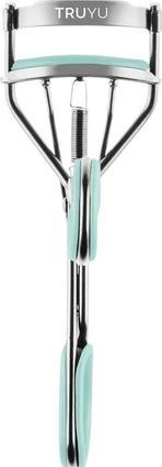 QVS Truyu Eyelash Curler Light Blue - Spring Action for Long Lasting Extra Wide Eyelash Curl