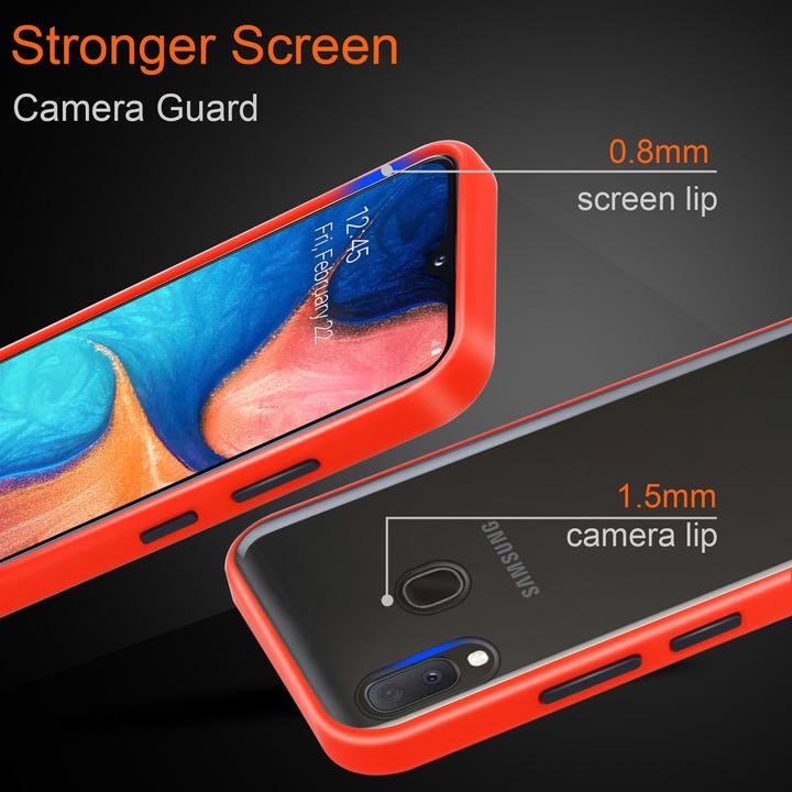 Produktbild Cadorabo Hybrid Matt Cover (Samsung Galaxy A10e)