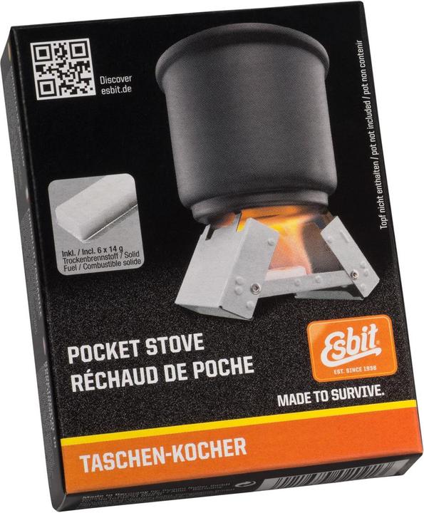 Image du produit Esbit Petit réchaud de poche 6 x 14 g