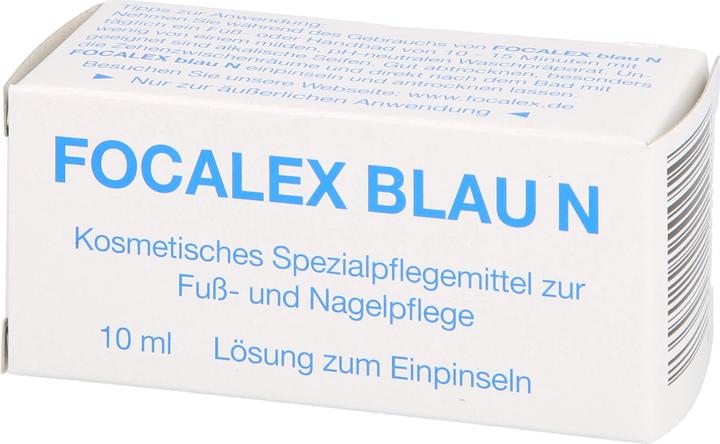 Produktbild L. Ensmann Focalex blau Antimykotische Spezial-Lösung (Fussbad, 10 ml)