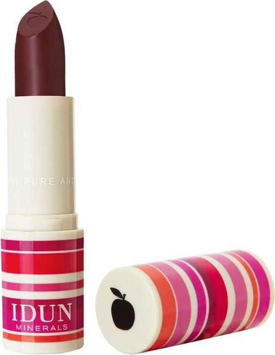 Immagine prodotto IDUN Minerals Lipstick Björnbär mörkt djupröd (Porpora, Viola)