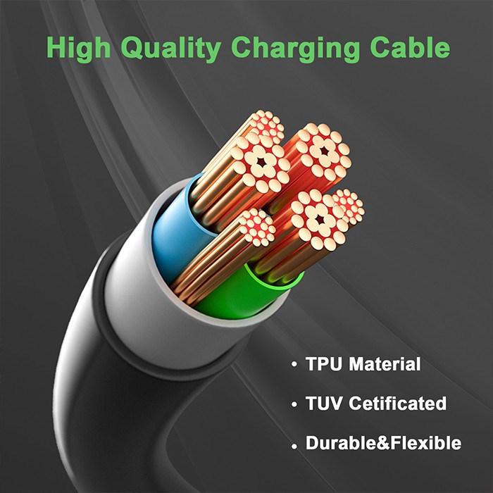 Produktbild Qoltec Kabel EV Typ 2 (7 kW, 32 A, 5 m)
