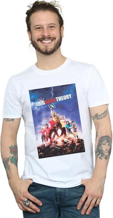 Actual product image Dam Mens Character Poster T-Shirt (4XL)