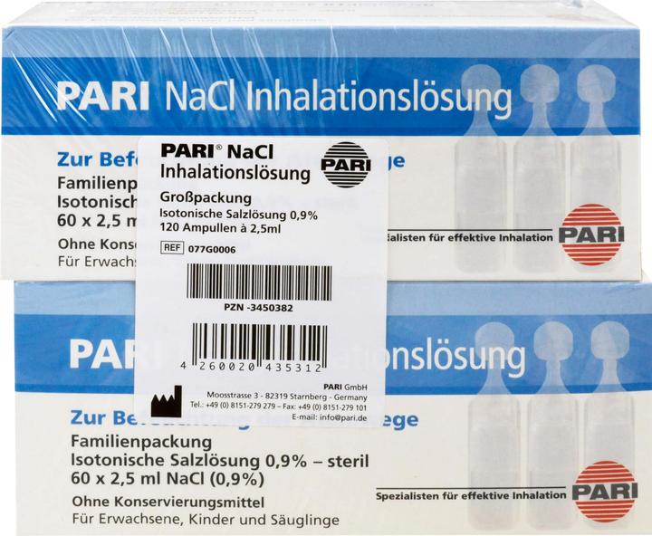Immagine prodotto PARI NaCl Inhalationslösung