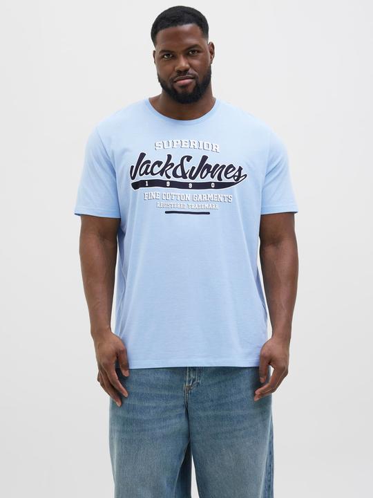 Produktbild Jack & Jones Jjelogo Tee Ss O-Neck 2 Col Aw24 S Pls (5XL)