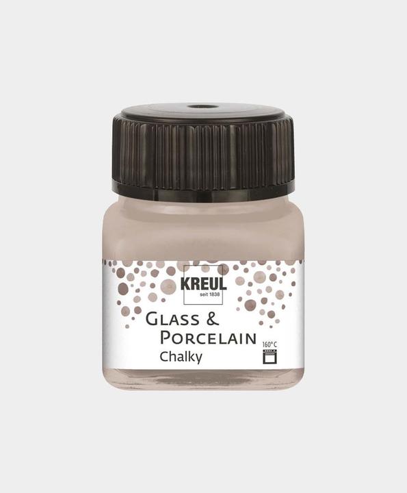 Produktbild Kreul Porzellan- und Glasfarbe (Noble Nougat, 20 ml)