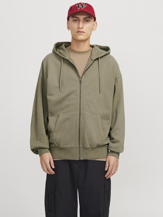 Produktbild Jack & Jones Jjecharge Faded Sweat Zip Hood Noos (L)