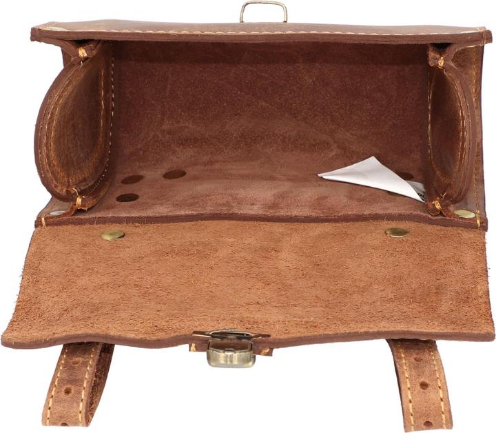Produktbild Greenburry Vintage Original Fahrradtasche Leder 17 cm (1 l, Lenkertasche)