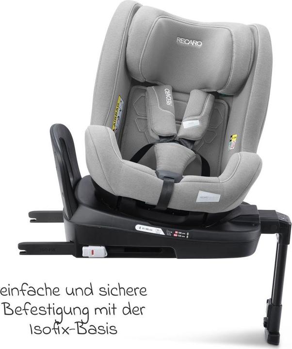Actual product image RECARO Salia 125 Kid Reboard child seat (61-125 cm) (Reboarder, ECE R129/i-Size Standard)
