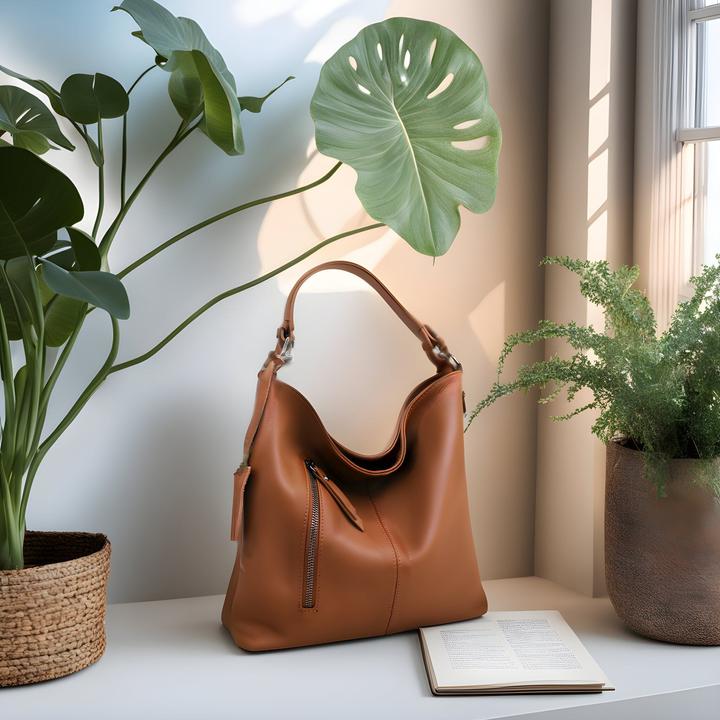 Actual product image Only-Bags.Store Leather bag, soft leather handbag, leather handbag, hobo soft bag