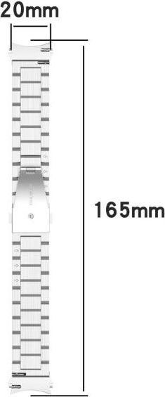 Actual product image MU Classic Stainless Steel Series Stainless steel bracelet (Stainless steel)