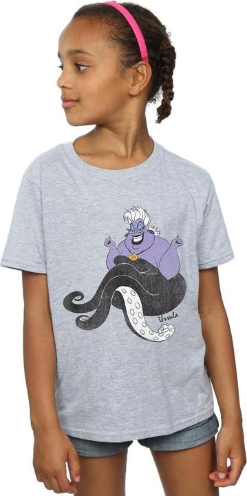 Actual product image The Little Mermaid Girls Classic Ursula T-Shirt (128)