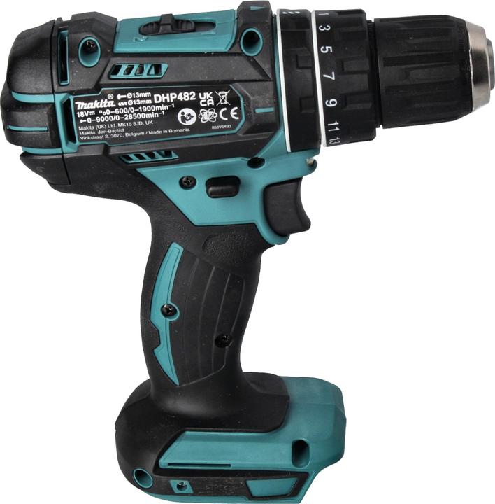 Produktbild Makita DHP 482 SFJ-R Akku Schlagbohrschrauber 18 V 62 Nm + 2x Akku 3,0 Ah + Ladegerät + RHINO (Akkubetrieb)