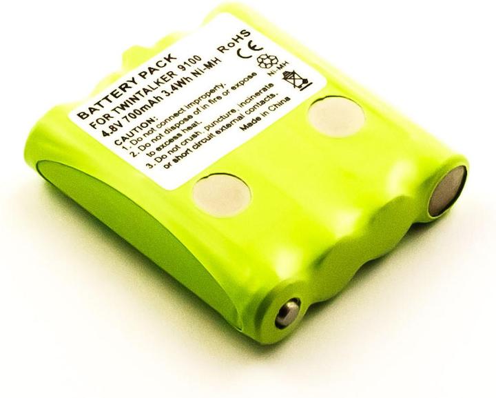 Actual product image AGI Battery compatible with Topcom Twintalker 9100 Long - Battery - 700 mAh (Device specific, 700 mAh)