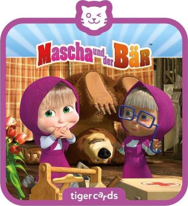 Actual product image Tigermedia Mascha and the bear episode 6: One too many (German)