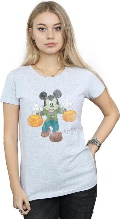 Actual product image Disney Womens/Ladies Frankenstein Mickey Mouse Cotton T-Shirt (XL)