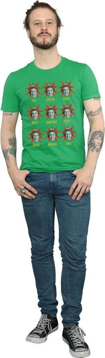 Actual product image Elf Mens Buddy Moods T-Shirt (XL)