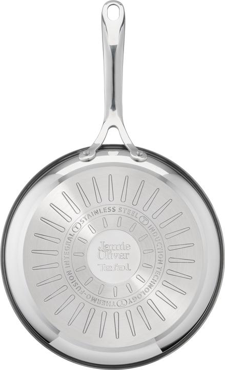 Actual product image Tefal Jamie Oliver Cook Smart Koekenpan (28 cm, Frying pan, Stainless steel)
