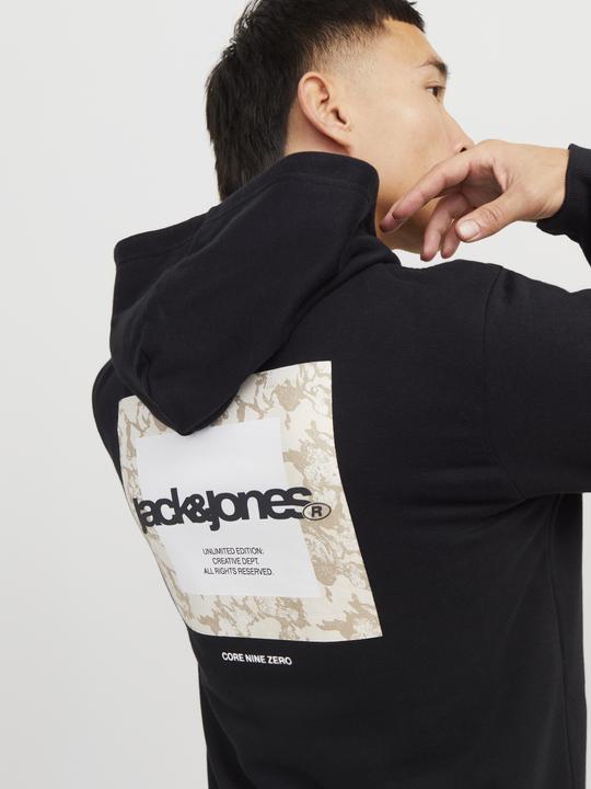 Produktbild Jack & Jones Rückenprint Kapuzenpullover Kapuzenpullover (XS)