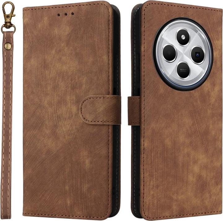 Produktbild Cover-Discount Xiaomi Redmi 14C / Poco C75 - Ledertasche mit RFID Blocker (Xiaomi Redmi 14C, Xiaomi Poco C75, Xiaomi Redmi 4)