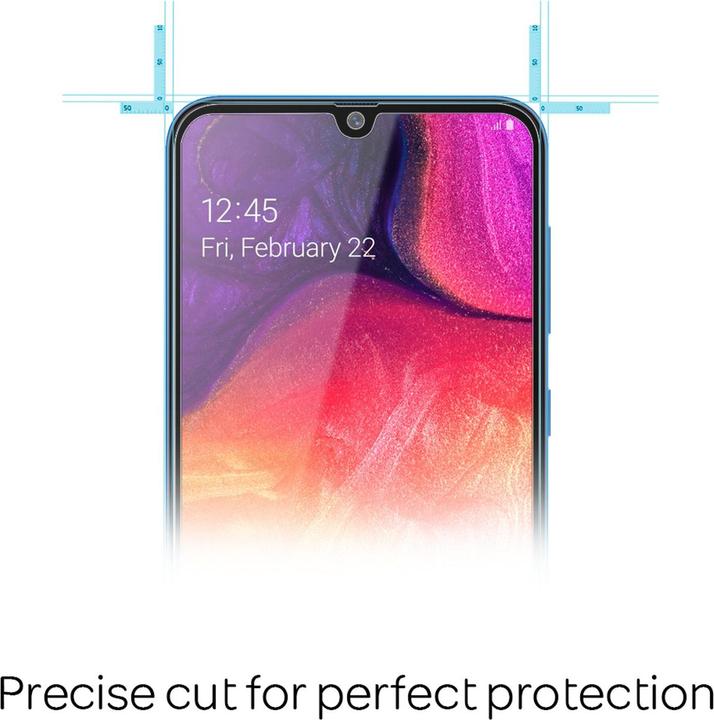 Actual product image Nalia (2-pack) Protective glass (1 Piece, Samsung Galaxy A50)