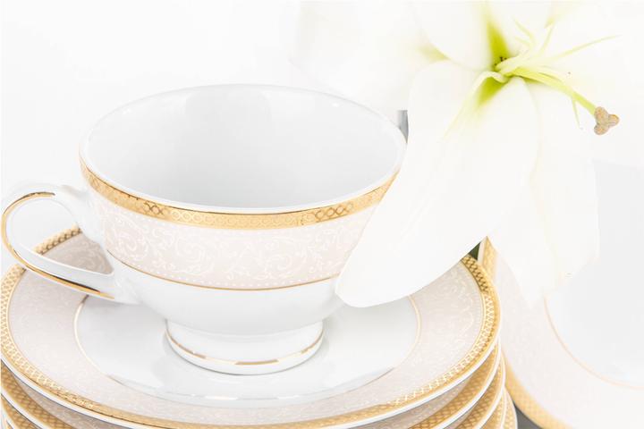 Actual product image Konsimo Martha Gold (18 Piece)