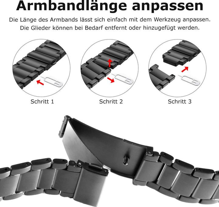 Produktbild Pedea Titan Uhrenarmband (20 mm, Titan)
