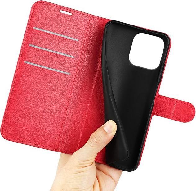 Actual product image MU Classic Litchi Leather Bookcover Series (Apple iPhone 16 Pro)