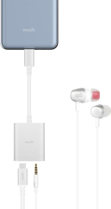 Actual product image Moshi USB-C Digital Audio Adapter Charging (USB Type C, 3.5mm)