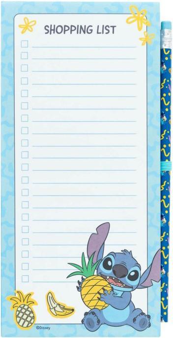 Grupo Erik STITCH - Liste de Course + Crayon (10 x 21 cm)