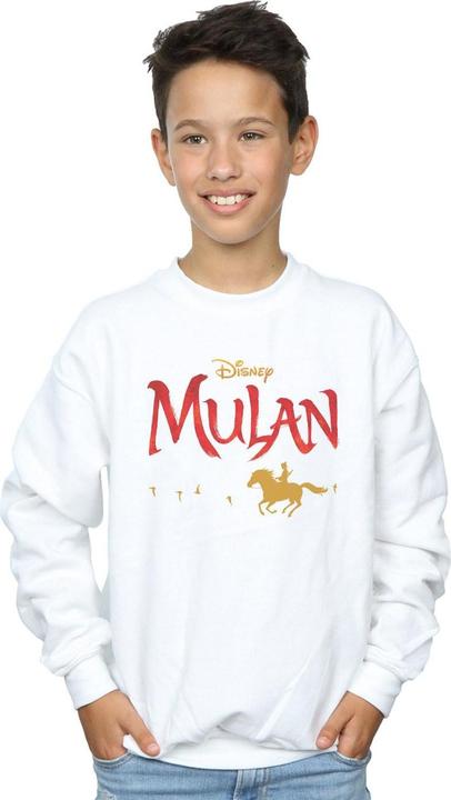 Immagine prodotto Disney Mulan Movie Logo Felpa Ragazzi (140, 146)