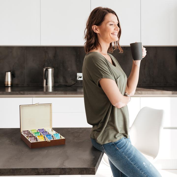 Actual product image Relaxdays Tea box