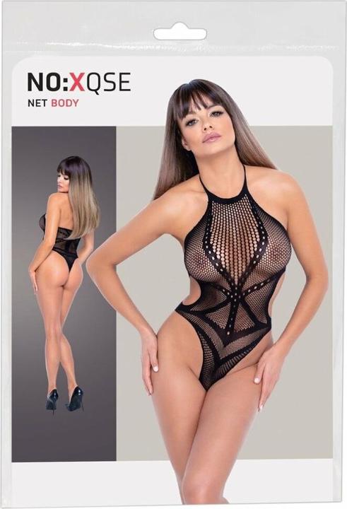 Image du produit No:xqse Body en résille noir S-L (S, M, L)