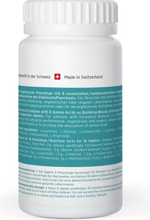 Image du produit Kingnature Amino Eight cpr (240 pièce(s), Cachets, 152 g)